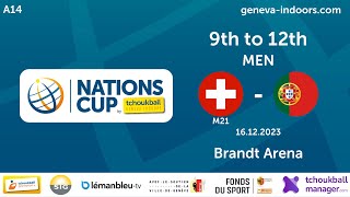 Suisse M21  Portugal  Match pour la 9ème place Homme  Coupe des Nations Tchoukball 2023  FR [upl. by Sieber302]