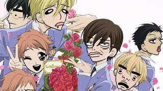 Ouran High School Host Club English Dub Bloopers Illustrated [upl. by Eppes]