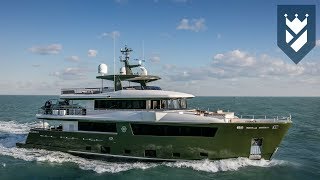 Cantiere delle Marche 111 Explorer Yacht Walk Through Video [upl. by Gareth]