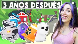 Jugué Adopt Me 3 AÑOS DESPUES en Roblox [upl. by Oznol757]