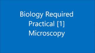 AQA Biology  Microscopy Required Practical [upl. by Agni902]