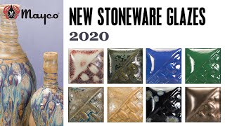 New Stoneware Glazes from Mayco [upl. by Tann]