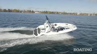 Scarab 165 ID  Boating Magazine Review [upl. by Ayekam]