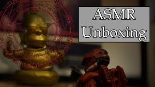 ASMR  Lootcrate September 2015 unboxing No talking [upl. by Ahswat339]