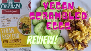 Reviewing Orgran Vegan Scrambled Eggs amp Applewood Vegan Smoky Cheese [upl. by Finnegan]