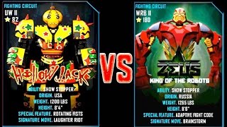 REAL STEEL WRB FINAL Hollowjack VS ZEUS CHAMPION New Robots GOLD UPDATE Живая сталь [upl. by Amisoc]