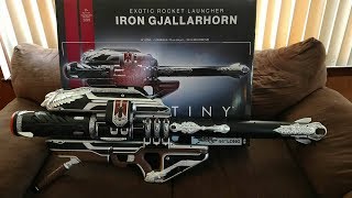 Destiny Iron Gjallarhorn McFarlane Toys Replica Unboxing [upl. by Robinetta]