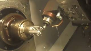 Haas ST20SSY with Live tooling [upl. by Betsy]