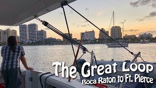 North Up the ICW  West Palm to Ft Pierce amp MTOA Rendezvous  Great Loop Cruising Episode 15 [upl. by Polito]