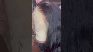 Plucking lace frontal viral shorts shortvideo viralshorts lacefrontal [upl. by Frasquito]