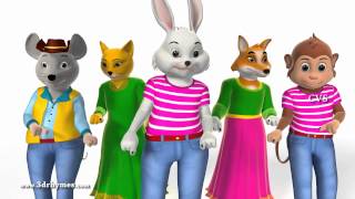 Two little hands to clap clap clap  3D Animation English Nursery rhymes for children [upl. by Lessig]