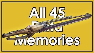 Destiny 2 All 45 Data Memory Locations amp How to Get Worldline Zero [upl. by Aseek]