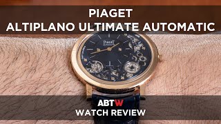 Piaget Altiplano Ultimate Automatic UltraThin Watch Review [upl. by Aneala]