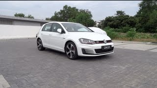 2013 Volkswagen Golf MK7 GTI StartUp and Full Vehicle Tour [upl. by Fran]