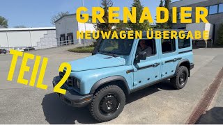 Grenadier Auslieferung bei Abenteuer 4x4 Teil 2 [upl. by Irreg]