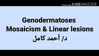 Mosaicism amp Linear lesions [upl. by Ayotyal957]