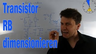 Transistoraufgabe Teil 1  RB Dimensionieren [upl. by Ivad]