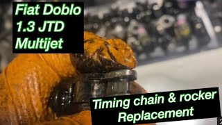 Opel Mokka 16CDTI 2016 Timing chain replacement  tensioner upgrade  gasket [upl. by Ofella962]