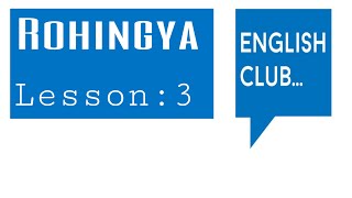 Lesson 3 about dress in Rohingya Learning Englishspeaking [upl. by Erica]