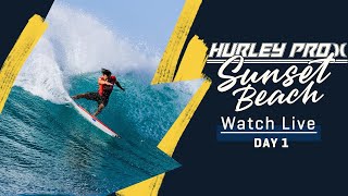 WATCH LIVE Hurley Pro Sunset Beach 2023  Day 1 [upl. by Schwarz]