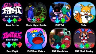 FNF Singularity FNF Void FNF Documictxt FNF Sonic FNF Rainbow Friends Beat Battle Boss Fight [upl. by Nirre454]