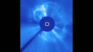 Comet Collides With Sun  Video [upl. by Wendin43]