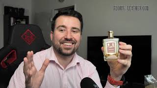 Floris London  LEATHER OUD  UNOBOXING AND FRAGRANCE REVIEW [upl. by Lathrope]