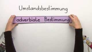 Adverbiale Bestimmungen  Deutsch  Grundschule [upl. by Moersch]