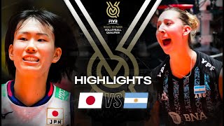 🇯🇵 JPN vs 🇦🇷 ARG  Highlights  Womens OQT 2023 [upl. by Novia]