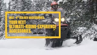 SkiDoo MXZ REV Accessories [upl. by Ztnarf869]