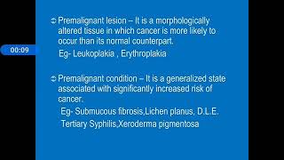 Premalignant Lesions of Oral Cavity [upl. by Ynffit411]