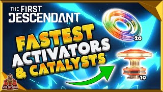 The First Descendant Fastest Energy Activator and Crystallization Catalyst Farm  Get Them Fast [upl. by Poree43]