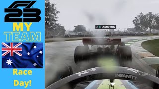 F1 23 My Team S2EP09 Australia  Race Day [upl. by Eimam]