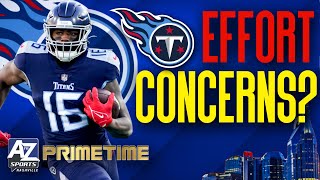 Treylon Burks practice efforts completely overblown according to Titans WR coach [upl. by Amargo]