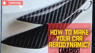 How to make your car more aerodynamic Install Canards [upl. by Eveiveneg]