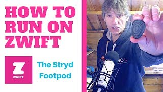 How to Run on Zwift  The Stryd Footpod [upl. by Burwell176]