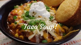 How to make Taco Soup [upl. by Borchert]