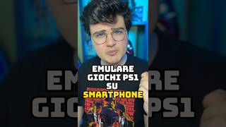 Giocare con la PS1 sullo SMARTPHONE Non è più un sogno con questo emulatore gratis shorts [upl. by Animehliw]