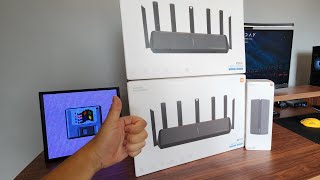 Montei uma SUPER Rede WIFI6 Mesh com roteadores Xiaomi AX6000  Atualização do novo Setup Gamer [upl. by Drofhsa]