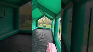 Step inside a Car Bubble show car inflatable garage  The ultimate in outdoor vehicle storage cover [upl. by Kelly96]