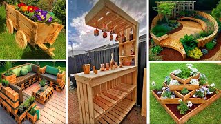 40 Creative Pallet Garden Ideas Transform Your Space with Upcycled Charm [upl. by Rebmak547]