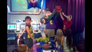 Jesses 4th Birthday Party  Chuck E Cheese [upl. by Osicran]