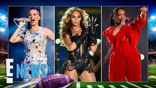 Super Bowl Halftime Show The Most UNFORGETTABLE Performances  E News [upl. by Audie]