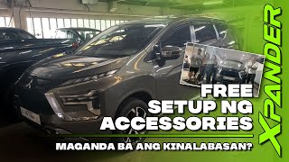 XPANDER 2025 Free Setup Ng Accessories  Maganda Ba Kinalabasan Sa Green Bronze Metallic MPV [upl. by Raual477]