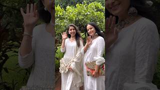 STYLING WHITE KURTA 🤍🤍 two ways  राशमी Neha और मैं yrkkh ashortaday shorts kurtastyling [upl. by Itnahs]