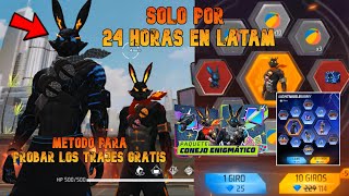 Metodo para UTILIZAR los CONEJOS TEXTUREROS Sin Gastar DIAMANTES Ruleta de Tokens por 24 HORAS en ff [upl. by Disini739]