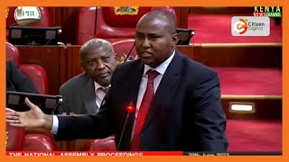 Minority leader Junet Mohammed pokes holes on DP Gachaguas defence at the National Assembly [upl. by Esenaj]