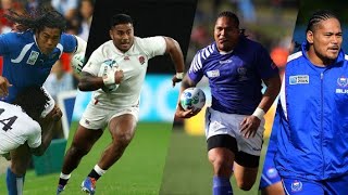 💪 Rugbys STRONGEST Family The Tuilagi Brothers  Rugby World Cup Highlights [upl. by Honna]