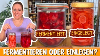 Ferment vs Einlegen Radieschen im Geschmackstest [upl. by Glen323]