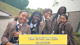 Beal High School  Year 7s First Day 2024 [upl. by Ecadnarb]